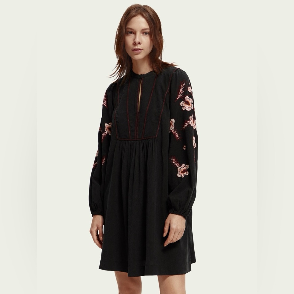 Scotch & Soda - Embroidered Dress - Size Small